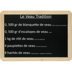 Le lot de veau Tradition